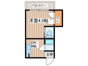 コ－ポ幌北の物件間取画像